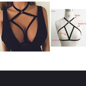 Sexy Hollow Cage Bandeau